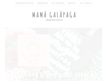 Tablet Screenshot of mamagalapaga.com